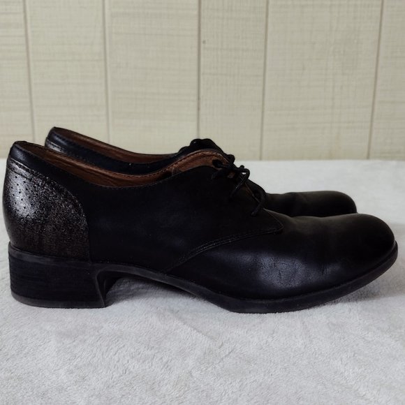 Dansko Louise Oxford Shoes Block Heel 